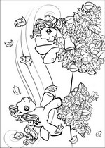 coloring page My little pony